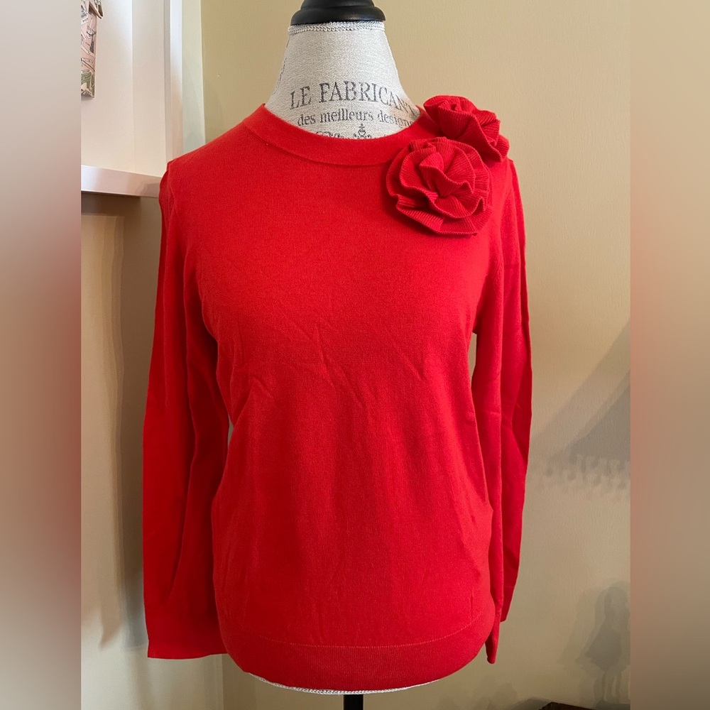 Red sweater